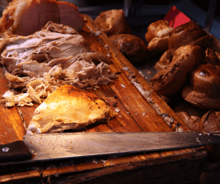 Comidas típicas de Reino Unido - Roast dinner